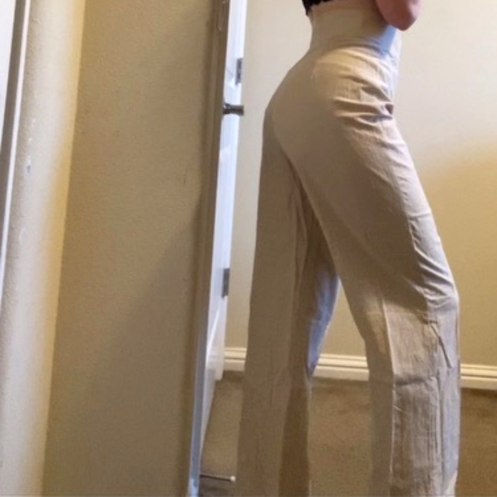 Emery Rose cream dress pants